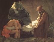 Anne-Louis Girodet-Trioson The Burial of Atala (mk05) Germany oil painting artist